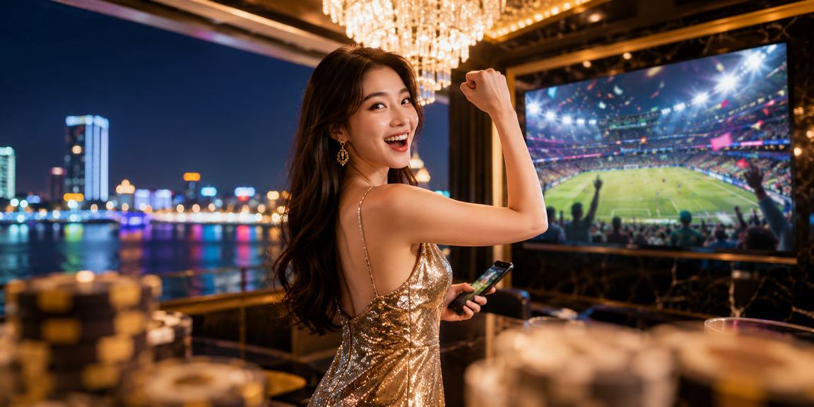 Người chơi trẻ tham gia esports betting tại bãi biển Đà Nẵng
